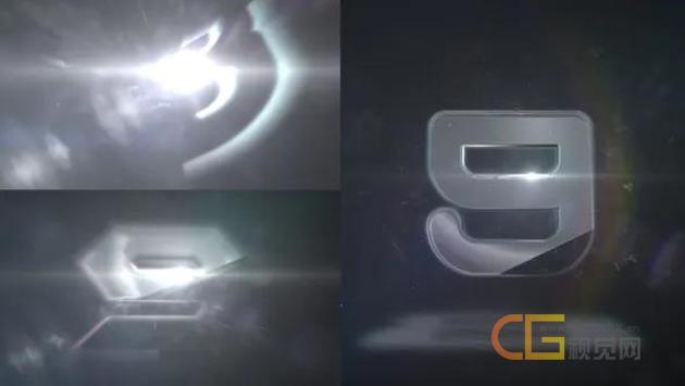 4K网络信号10秒倒计时3D数字计数器-AE模板