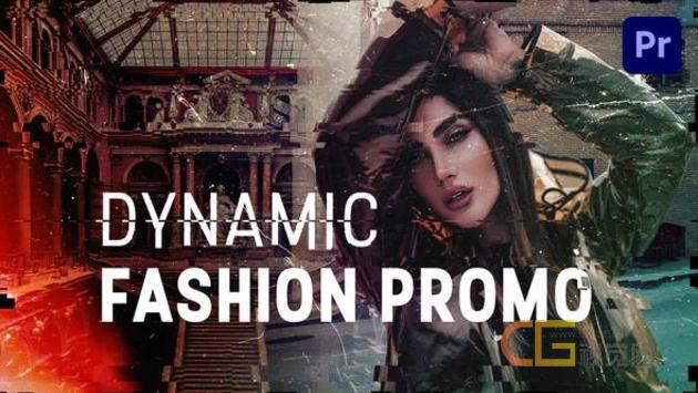 动态时尚促销炫酷旋转转场Dynamic Fashion Promo-AE模板