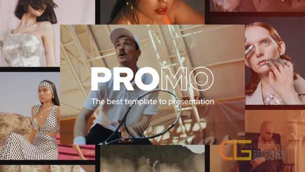 体育运动网球羽毛球时尚宣传视频片头动画-AE模板下载