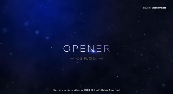 实用动作电影游戏粒子标题预告片免费下载-AE模板