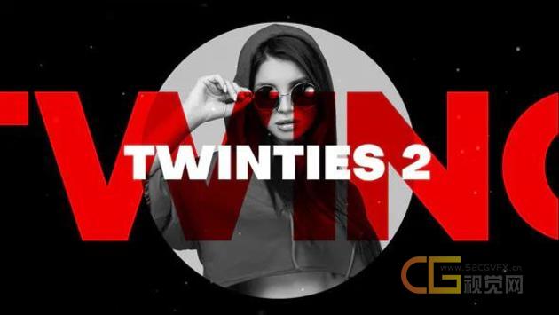 Typography Intro AE模板创意文字动画排版介绍视频片头