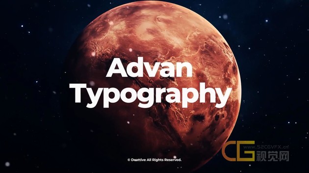 Advan动感踩点信号故障动态文本排版宣传动画视频开场  AE模板