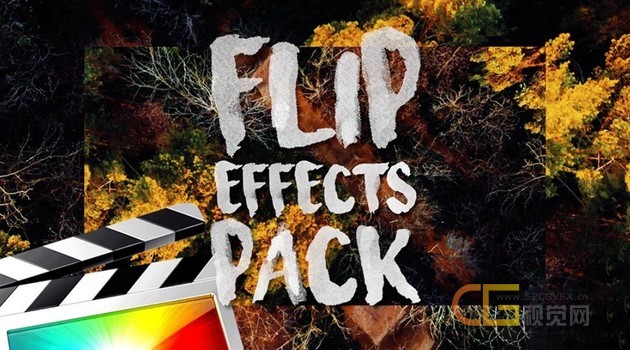 31个画面翻转画中画效果 Ryan Nangle – Flip Effects Pack