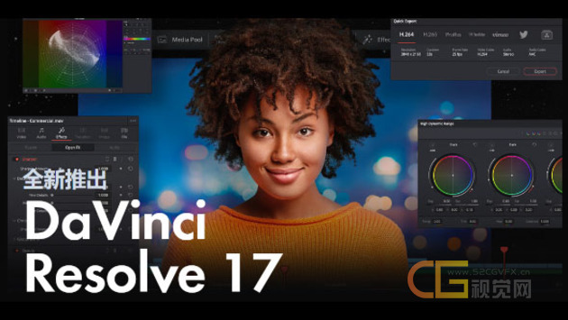 Davinci Resolve Studio 17.1 达芬奇17.1 破解版 (Win&Mac)