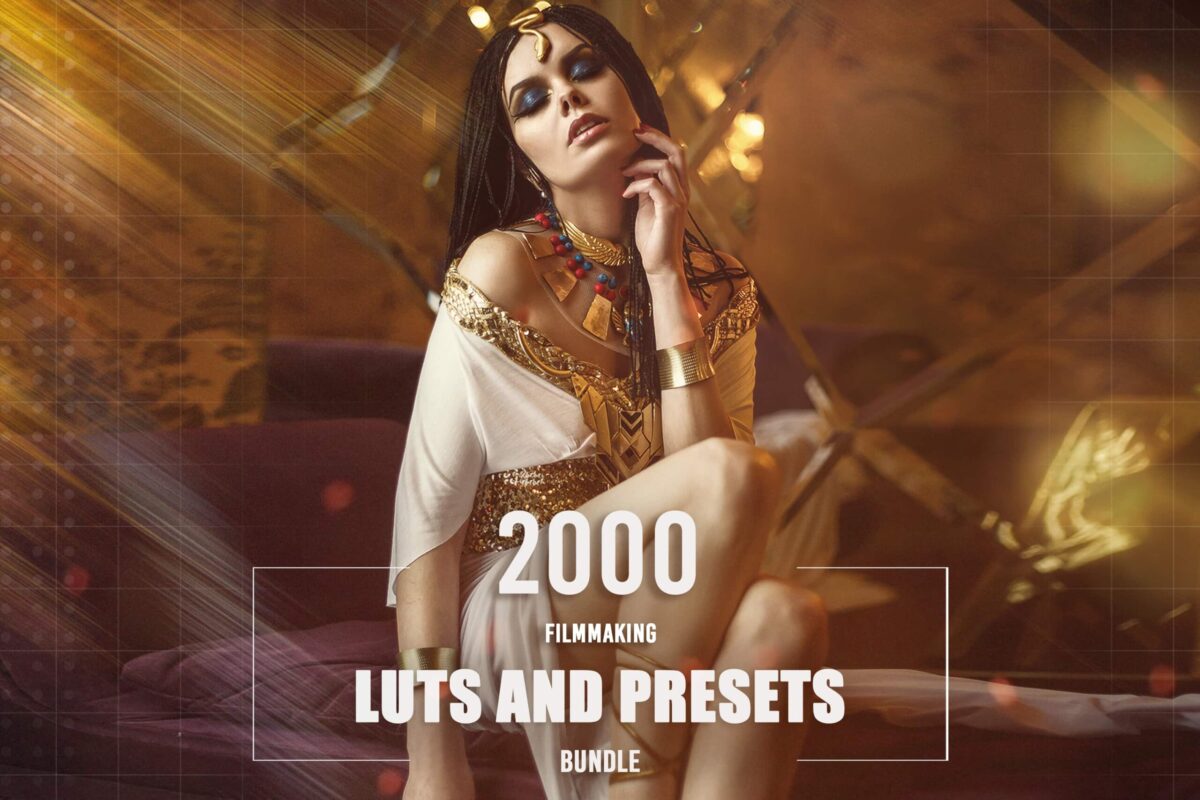 2000款华丽多样化电影级风格化调色LUT预设包合集 2000 Filmmaking LUTs and Presets Bundle