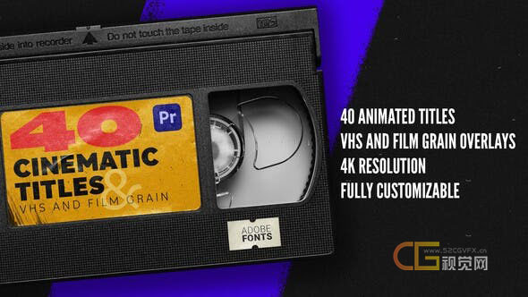 40个高端大气电影标题开场介绍字幕动画 Cinematic Titles