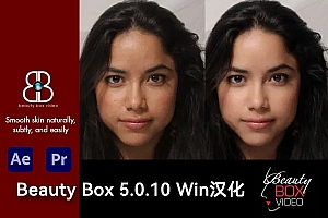 Beauty Box v5.0.10 Win汉化版 AE/PR插件视频人像磨皮润肤美颜